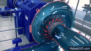 ANDRITZ HYDRO Turbine animation - Francis on Make a GIF