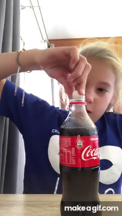 COKE AND MENTOS FAIL!! NOSE EXPLOSION on Make a GIF