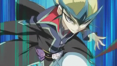 Yu-Gi-Oh Zexal duel disk activation Kite vs Shark on Make a GIF.