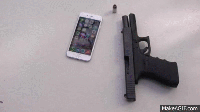 What Happens If You Shoot an iPhone 6? on Make a GIF