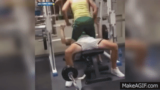 Stupid People In Gym Fail Compilation Funniest Workout Fails Ever On Make A Gif