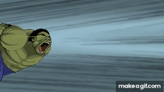 Hulk vs Saitama Animation (Part 2) - Taming The Beast on Make a GIF