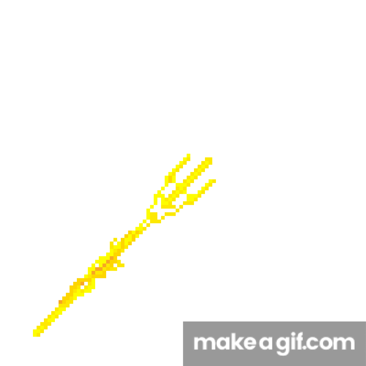 trident gold aquaman on Make a GIF