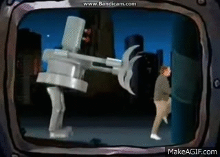 Image result for night of the robot gif