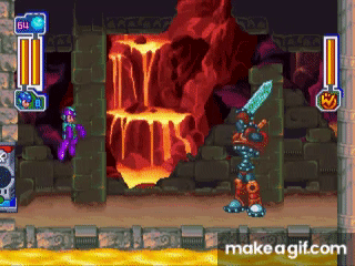 Mega Man 8 - Sword Man&#39;s Stage on Make a GIF