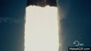 High Quality - Apollo 8 Saturn V rocket launch on Make a GIF