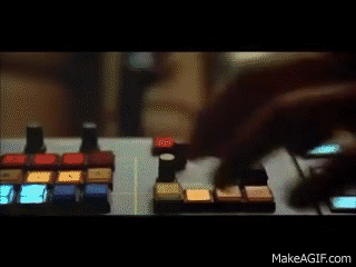 Ruby Rhod Seducing Flight Attendant Fifth Element on Make a GIF