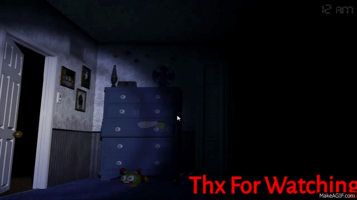 Five Nights at Freddy's 4 NIGHTMARE Jumpscare Gif on Make a GIF