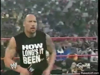 Can you smell what the rock is cooking? (Original) on Make a GIF