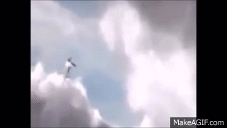 2 Angels Flying In The Sky In Brazil Caught On Cam On Make A Gif