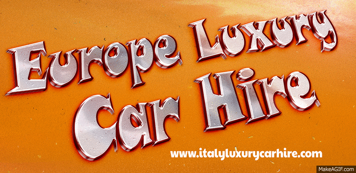 Luxury Car Rental Italy on Make a GIF