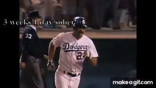 1988 WS Game 1: Kirk Gibson's dramatic game-winning home run on Make a GIF
