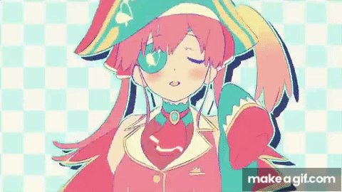 Original Animation MV】Unison【hololive/宝鐘マリン】 on Make a GIF