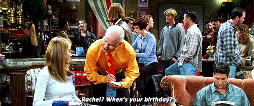 Rachel Green Birthday GIFs