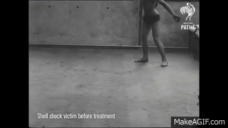 Shell Shock Victim (WW1) on Make a GIF.