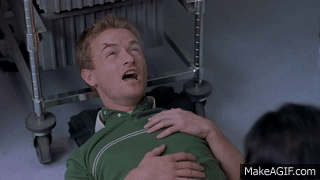 Scary Movie 2 | 'Never Let Go' (HD) - Anna Faris, Christopher Masterson |  MIRAMAX on Make a GIF