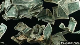 falling money animation gif