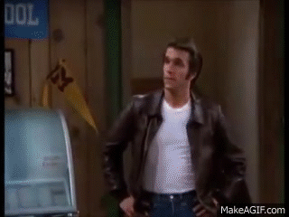 The Fonz Works The JukeBox on Make a GIF