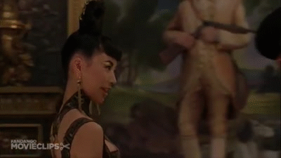 Wild Wild West Miss East/Bai Ling kiss West on Make a GIF.