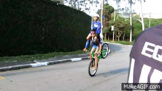 Como empinar de bicicleta  Portal Wheeling 