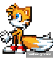 Tails flying on Make a GIF