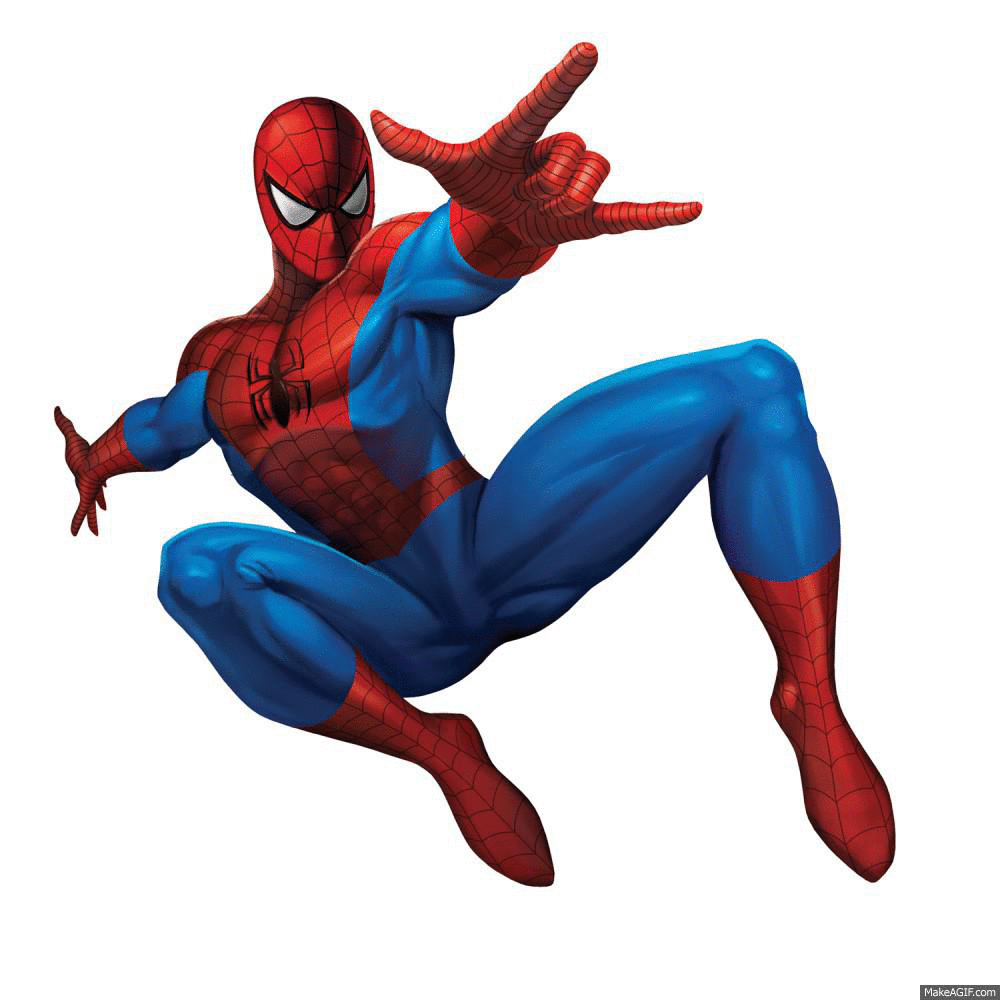 Spiderman on Make a GIF