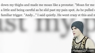 Onision creepy fanfic pronstar on Make a GIF