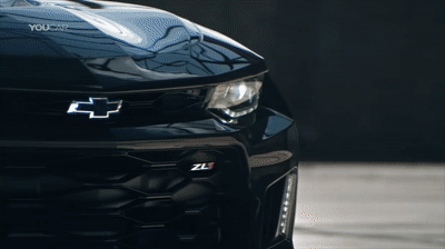 2017 Chevrolet Camaro ZL1 (650-HP) - Burnout on Make a GIF
