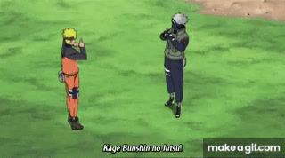 Naruto Shippuden technique - Kage Bunshin no Jutsu (Shadow