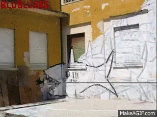 BIG BANG BIG BOOM - the new wall-painted animation by BLU on Make a GIF