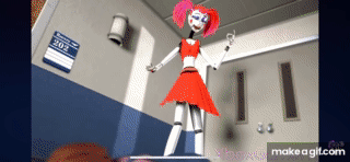 Eleanor turning into nightmare like Eleanor on Make a GIF