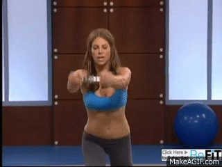 Jillian Michaels 6 Week Six Pack Abs Workout Level 1 On Make A Gif