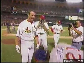 Image result for MAKE GIFS MOTION IMAGES OF MARK MCGWIRE HITTING A HOMERUN