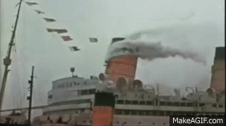 Rms Aquitania The Last Voyage Of The Ship Beautiful On Make A Gif