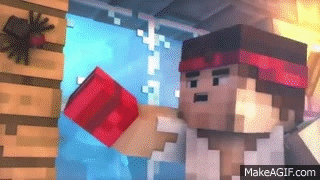 Top 6 funniest Minecraft animations on Make a GIF