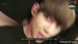 BTS V (Taehyung) Cute and Funny Moments on Make a GIF