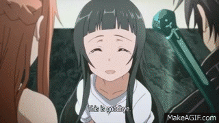 sad goodbye anime gif