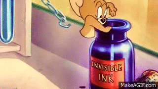 Tom and jerry cartoon - The invisible Mouse on Make a GIF