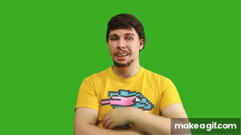 MrBeast Rap Battle Green Screen GIF on Make a GIF