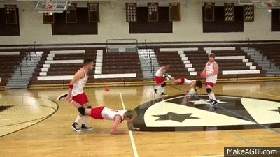 Harry And Louis At Dodgeball on Make a GIF