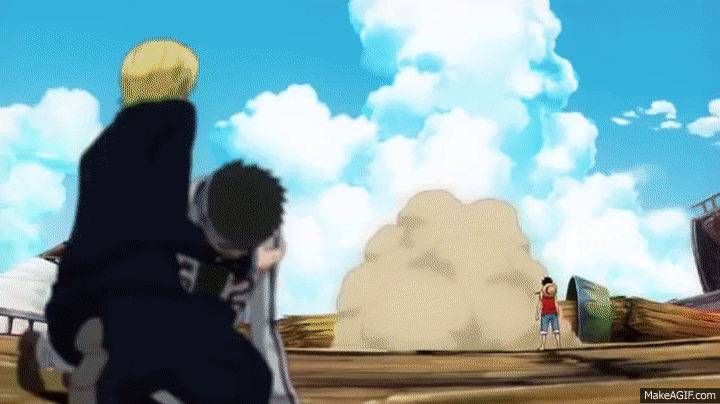 One Piece Episode Of East Blue - Luffy vs Don Krieg on Make a GIF