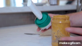 Spinning Spread Scooper™️ - Unnecessary Inventions