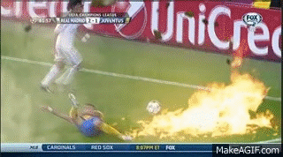 Real Madrid - Juventus Arturo Vidal Epic Explosion on Make a GIF