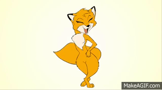 Furry animation - Foxes can't dance... [Tony Crynight] on Make a GIF