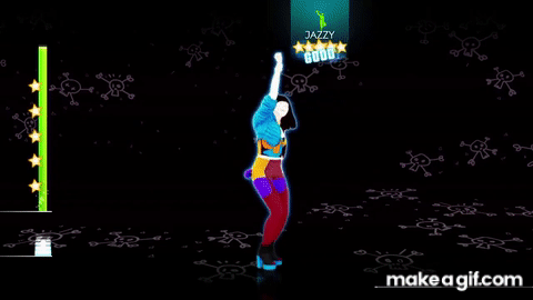 Just Dance 2014: We Can't Stop - 5 stars on Make a GIF
