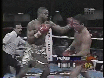 Roy Jones Junior vs Vinny Pazienza - IBF Super Middleweight Title Fight on  Make a GIF