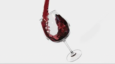Pouring Wine into the Glass (RealFlow&LightWave) [FIXED] on Make a GIF