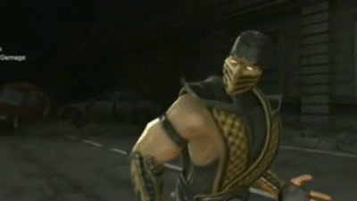 Mortal Kombat vs. DC Universe Fatality Scorpion 