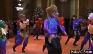 The Man Who Knew Too Little Dance scene on Make a GIF
