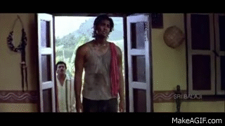 Nuvvostanante Nenoddantana Movie Srihari Warning to Prakash Raj Scene ||  Sri Balaji Video on Make a GIF